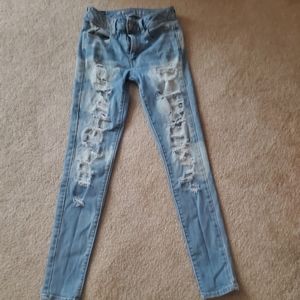 American Eagle destroyed jeans